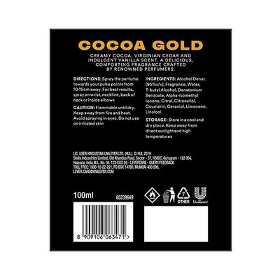 AXE Premium Luxury Perfumes - Cocoa Gold EDP 100 ml - Men Perfumes (Edt/Edp)