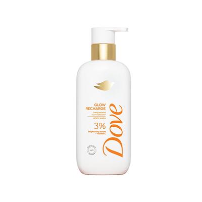 Dove 3% Brightening Serum + Vitamin C Glow Recharge Serum Body Wash, 300 ml - Shower Gels & Body Wash