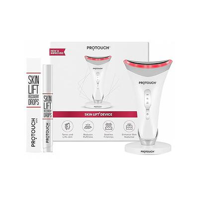 Protouch Skin Lift Combo, Skin lift Device & Recovery Drops, Facial Massager for Youthful Bright Uplifted Glowing Facial at Home 1's - Others