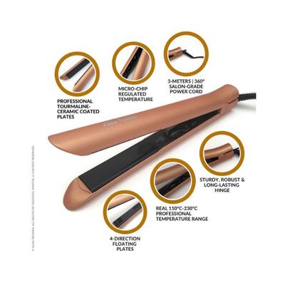 Alan Truman At-100 Tourmaline Ceramic Straightener - Gold 1's - Straighteners