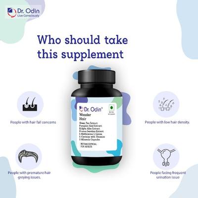 Dr. Odin Wonder Hair Capsules 60's - Hair & Skin