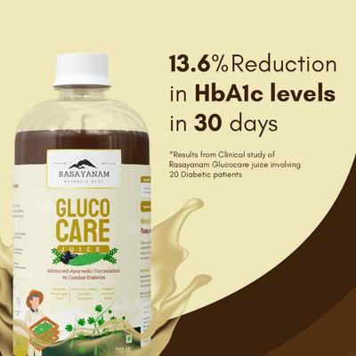 Rasayanam Glucocare Juice 750 ml - Diabetes (Fitness)