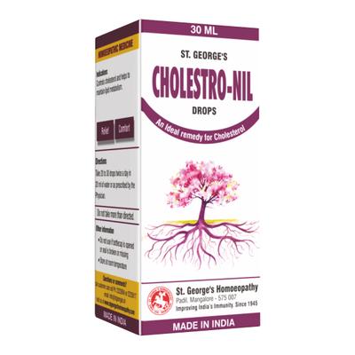 St. George's Cholestro-Nil Drop 30 ml - Homeopathic Drops