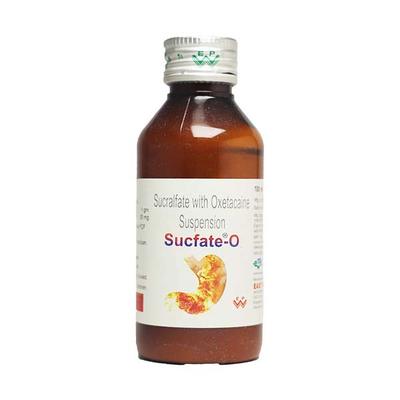 Sucfate O Syrup 100ml - Ulcer/Reflux/Flatulence-Aaa