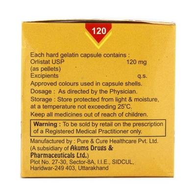 Obezita 120mg Capsule 10'S - Obesity