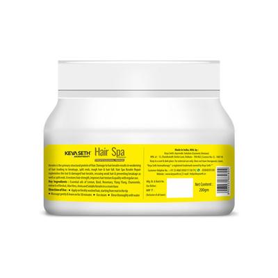 Keya Seth Professional Hair Spa Premium Keratin Repair Enriched with Shea Butter 200ml - Hair Masks & Packs