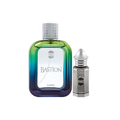 Ajmal Bastion EDP Woody Aromatic Perfume And Asher Concentrated Perfume Oil Oriental 112 ml - Perfumes (Edt/Edp)