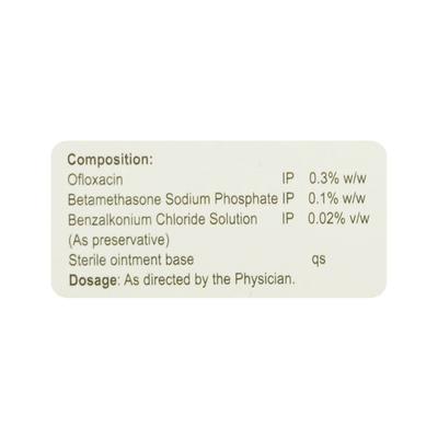 Oflo BM Ointment 5gm - Eye Infections-Eaa