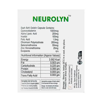 NEUROLYN Capsule 15's - Supplements-Vam