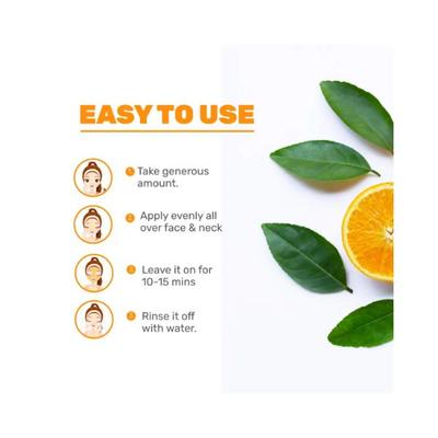 IKKAI Organic C The Glow Souffle Cream Face Pack 50 gm - Face Packs