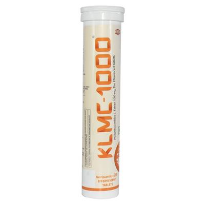 KLMC 1000 Effervescent Tablet 20's - Supplements-Vam