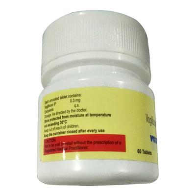 Vozuca 0.3mg Activ Tablet 60'S - Diabetes-Ant