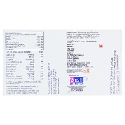 ECOSOFT Softgel Capsule 10's - Supplements-Sup