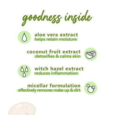 Plum Hello Aloe Micellar Cleansing Water 200 ml - Make Up Removers