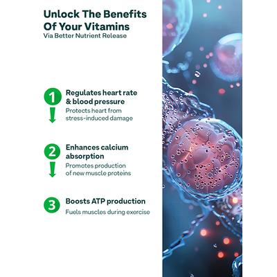 Oziva Plant Based Multivitamins for Men 35+, for Hormonal Health, Skin & Hair 50's - Multi-Vitamins