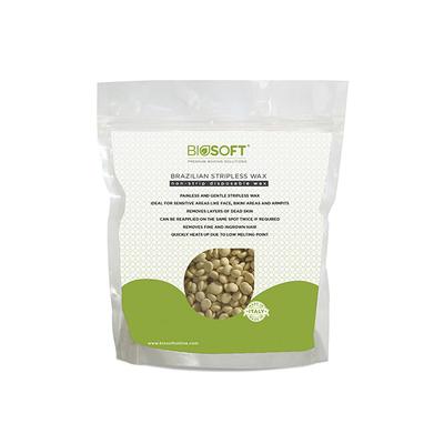 Biosoft Vanilla Stripless Beads Wax 500 S gm - Shaving & Hair Removal