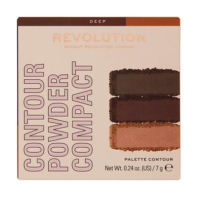 Makeup Revolution Face Powder Contour Compact Deep 7 gm - Contour
