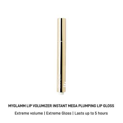 MyGlamm Lip Volumizer Instant Mega Plumping Lip Gloss 2.9 gm - Lip Glosses