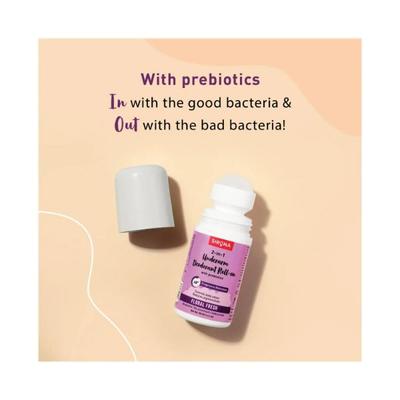 Sirona Underarm Roll On Deodorant for Women & Men Floral Fresh 50 ml - Intimate Hygiene