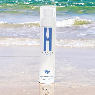 Happier Sunscreen Spray SPF 50 PA+++ Hydrating Sunscreen Spray for Face and Body Protection for All Skin Types 150 gm - Face Sunscreen