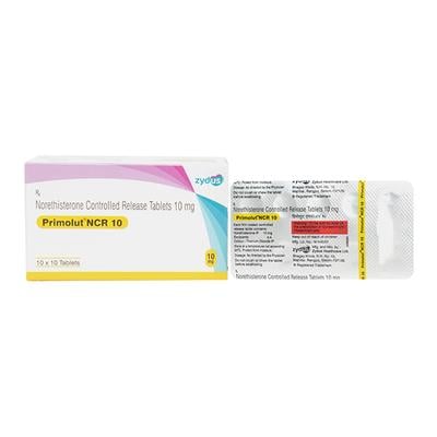 PRIMOLUT NCR 10 Tablet 10's - Hormonal Therapy-Oes