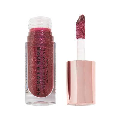 Revolution Shimmer Bomb Gleam Wine 4.5 ml - Lip Glosses