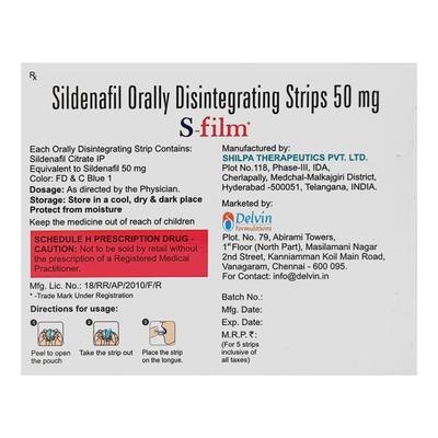 S Film Strip 5'S - Impotence/Erectile Dysfunction (Ed)