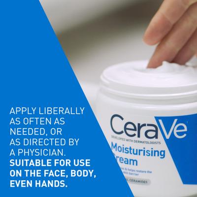 CeraVe Moisturising Cream For Dry To Very Dry Skin 340 gm - Lotions & Creams