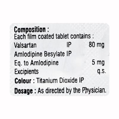 VALSATOR AM Tablet 10's - Hypertension-Ang