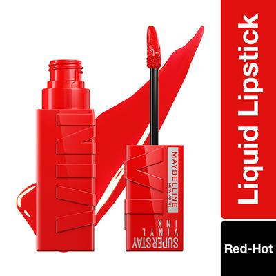 Maybelline Superstay Vinyl Ink Liquid Lipstick Red Hot 4.2 ml - Lipsticks