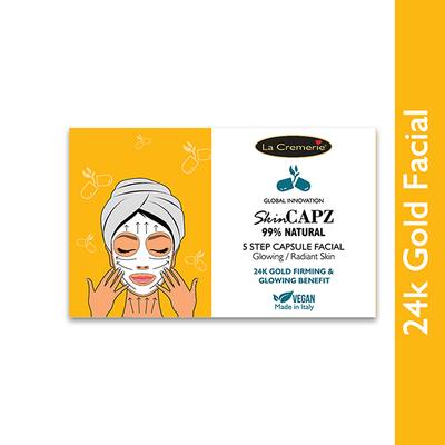 La Cremerie SkinCapz 24k Gold Facial Kit 13 gm - Facial Kits