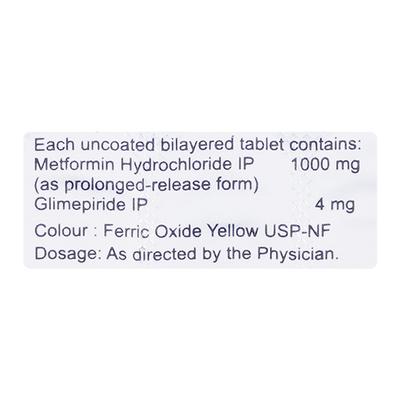 Geminor M4 Forte Tablet 15'S - Diabetes-Ant