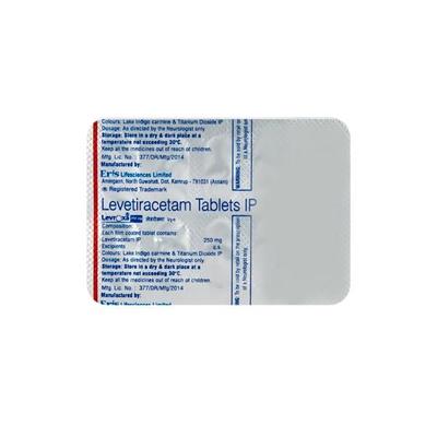 Levroxa 250mg Tablet 10'S - Epilepsy/Convulsion-Ant
