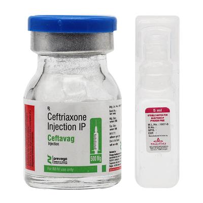 CEFTAVAG 500mg Injection 1's - Bacterial Infections-Cep