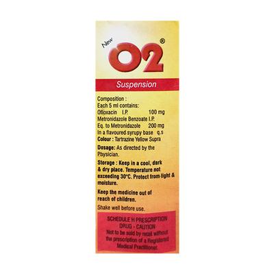 O2 NEW DELICIOUS MANGO FLAVOUR Suspension 60ml - Bacterial Infections-ABC