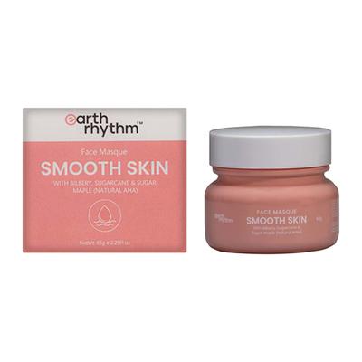 Earth Rhythm Smooth Skin Face Masque With Bilberry, Sugarcane & Sugar Maple 50 gm - Masks & Peels