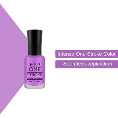 Jaquline USA One Stroke Premium Nail Enamel Voila Violet J30 8 ml - Nail Polish