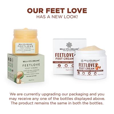Bella Vita Organic Feet Love Foot Cream Softens, Hydrates Dry Feet 50 gm - Foot Creams & Lotions