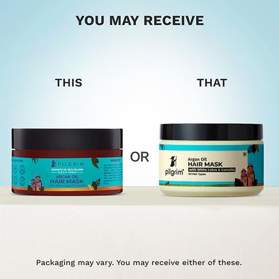 Pilgrim Argan Oil Hair Mask 200ml - Hair Masks & Packs