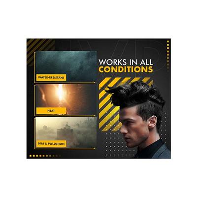 Urban Gabru Hair Volumizing Powder Wax for Men, Safe & 100% Natural Powder for Hairstyle 5 g - Multi-Stylers