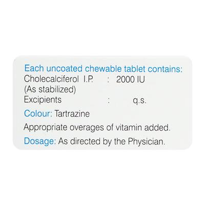 FOTOSIS 2k Chewable Tablet 10's - Supplements-Vam