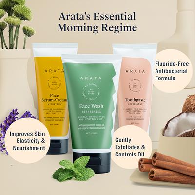 Arata Essential Morning Regime 1's - Face Serum