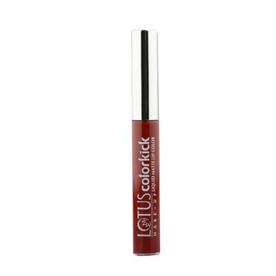 Lotus Make-up Colorkick Liquid Matte LipColor Magic Maroon CLM10 6 gm - Liquid Lipsticks