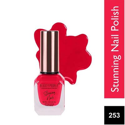 Beauty People Stunning Nail Polish 253 Pop Pink 12 ml - Nail Polish