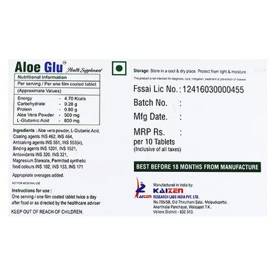 ALOE GLU Tablet 10's - Supplements-Sup