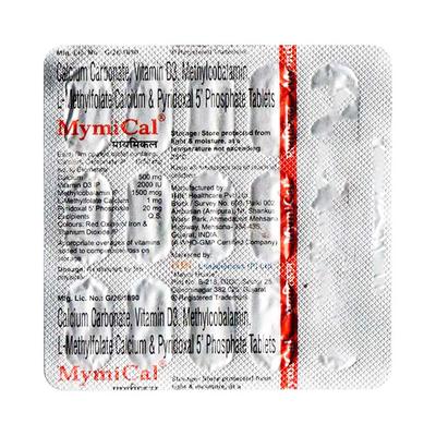 MYMICAL Tablet 15's - Supplements-Cal