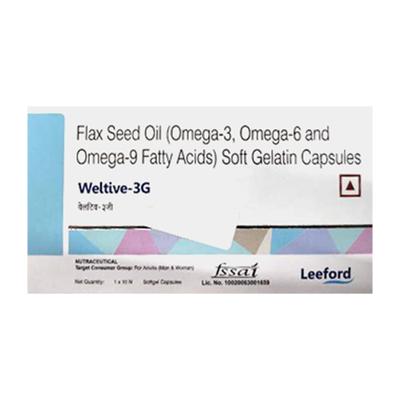 WELTIVE 3G Softgel Capsule 10's - Supplements-Sup