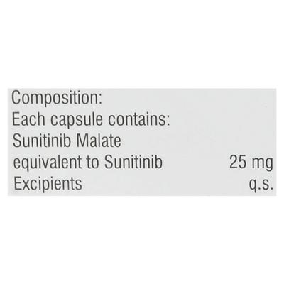 SUNIXAR 25 Capsule 7's - Cancer Oncology-Tar