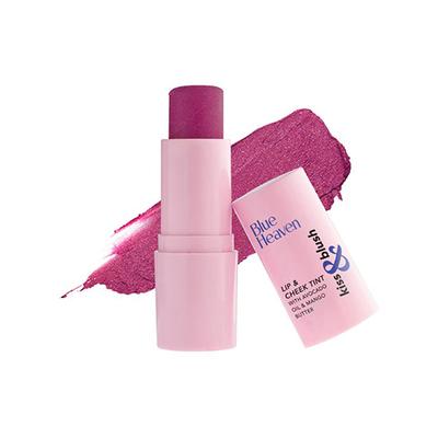 Blue Heaven Kiss & Blush Lip And Cheek Tint, Glittering Magenta 8.5 gm - Blushes