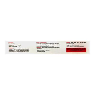 VISIOCARE (VET) Ophthalmic Ointment 5g - General-P